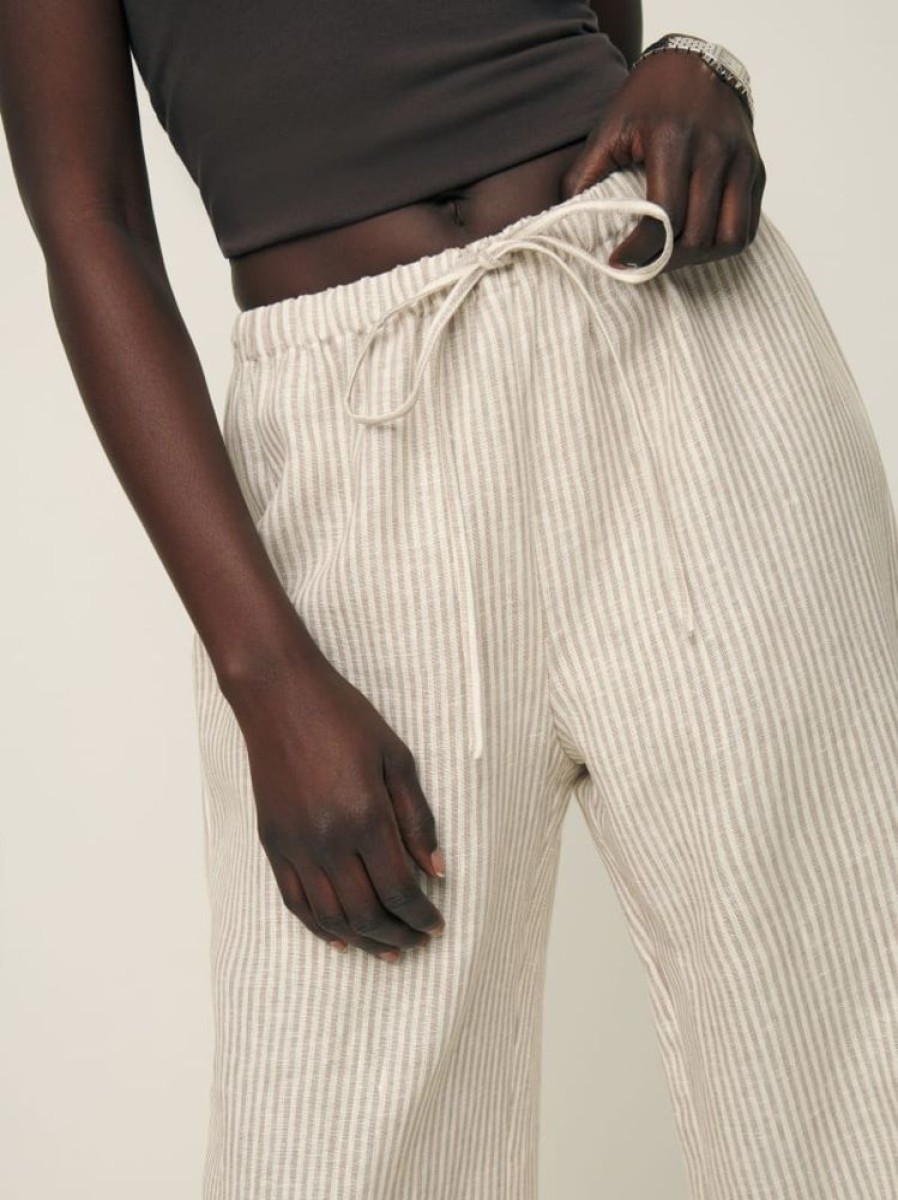 Reformation Petites Olina Linen Pant Best