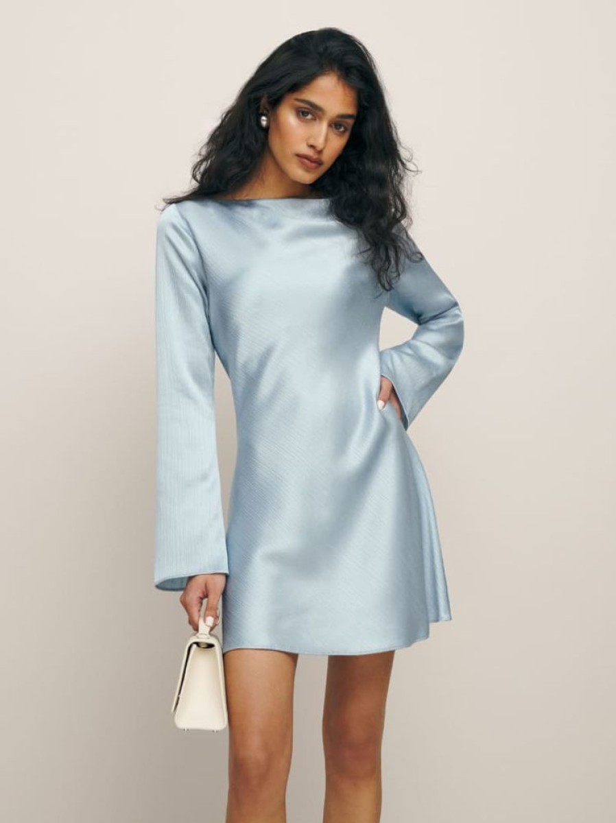 Reformation Pike Satin Dress Best