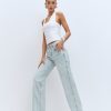 Reformation Val 90S Mid Rise Straight Jeans Clearance