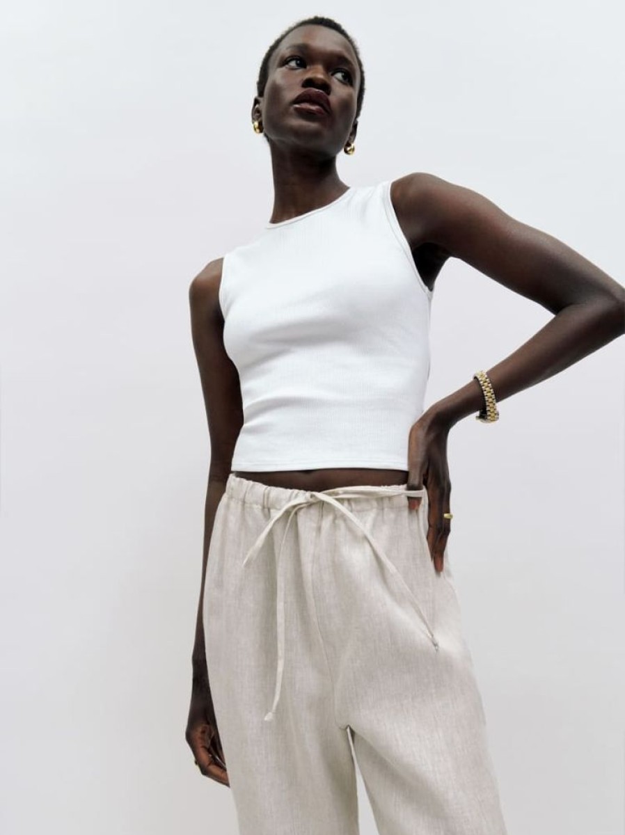 Reformation Olina Linen Pant Online