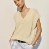 Reformation Marnie Oversized Cotton Sweater Vest Online