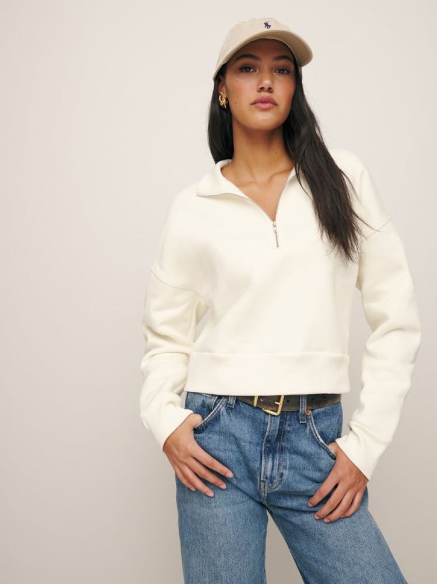 Reformation Marla Zip Sweatshirt Best