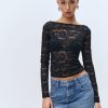 Reformation Adriano Lace Knit Top Hot