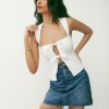 Reformation Azalea Linen Top Best