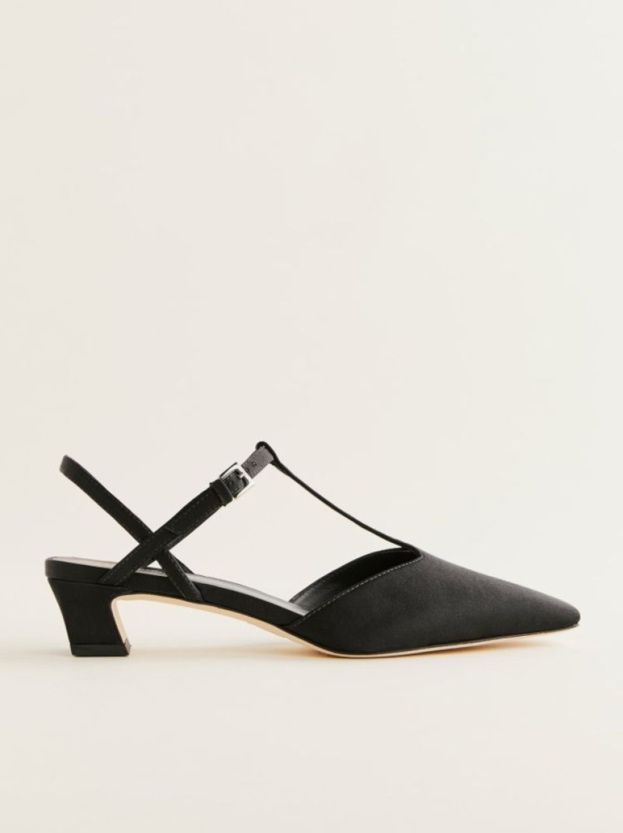 Reformation Helena T-Strap Pump New