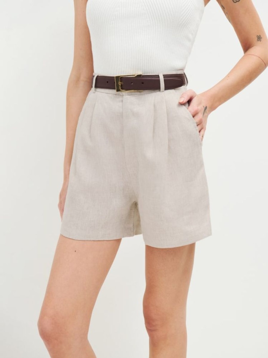 Reformation Mason Linen Short Online