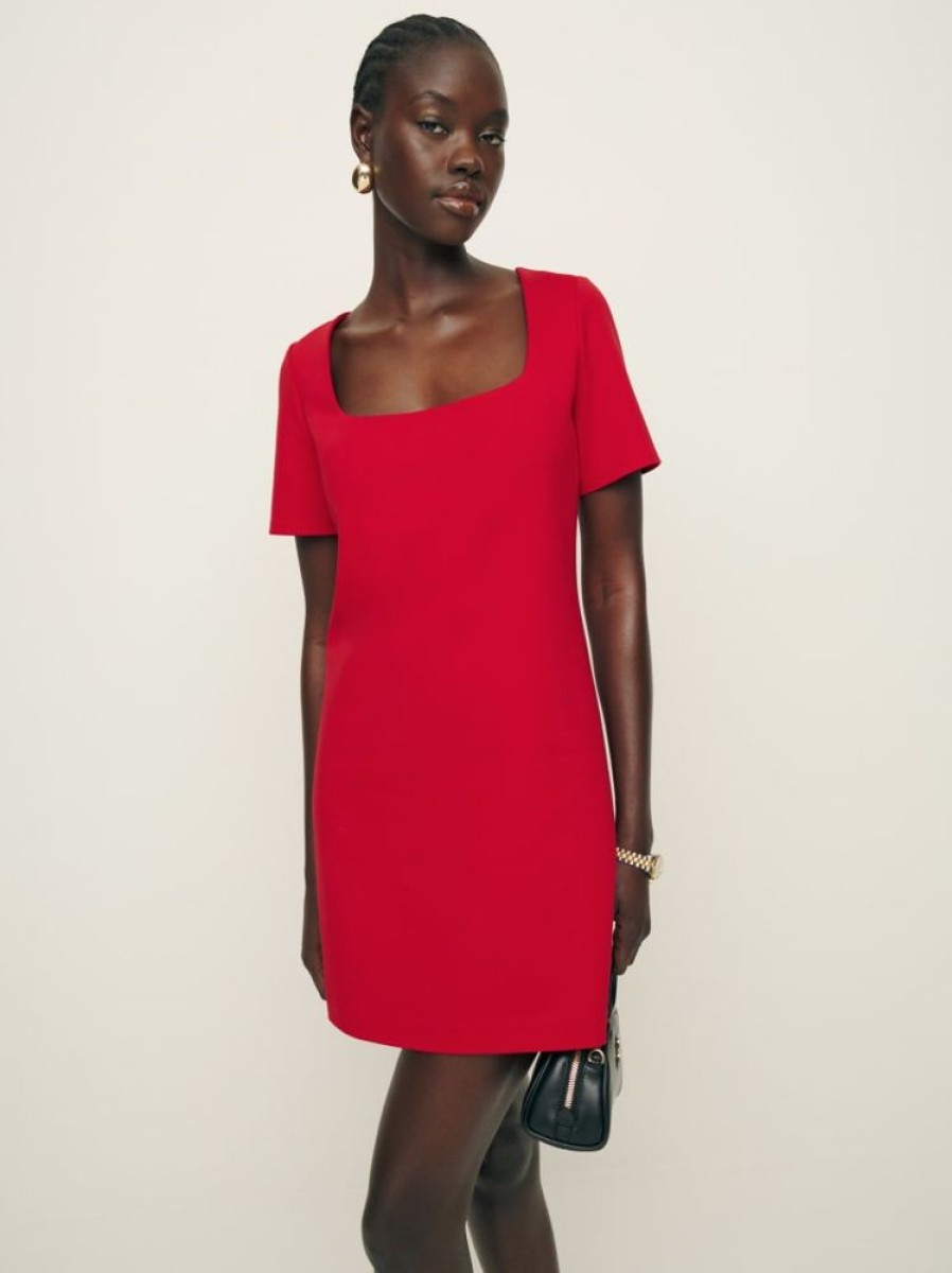 Reformation Carol Knit Dress Online