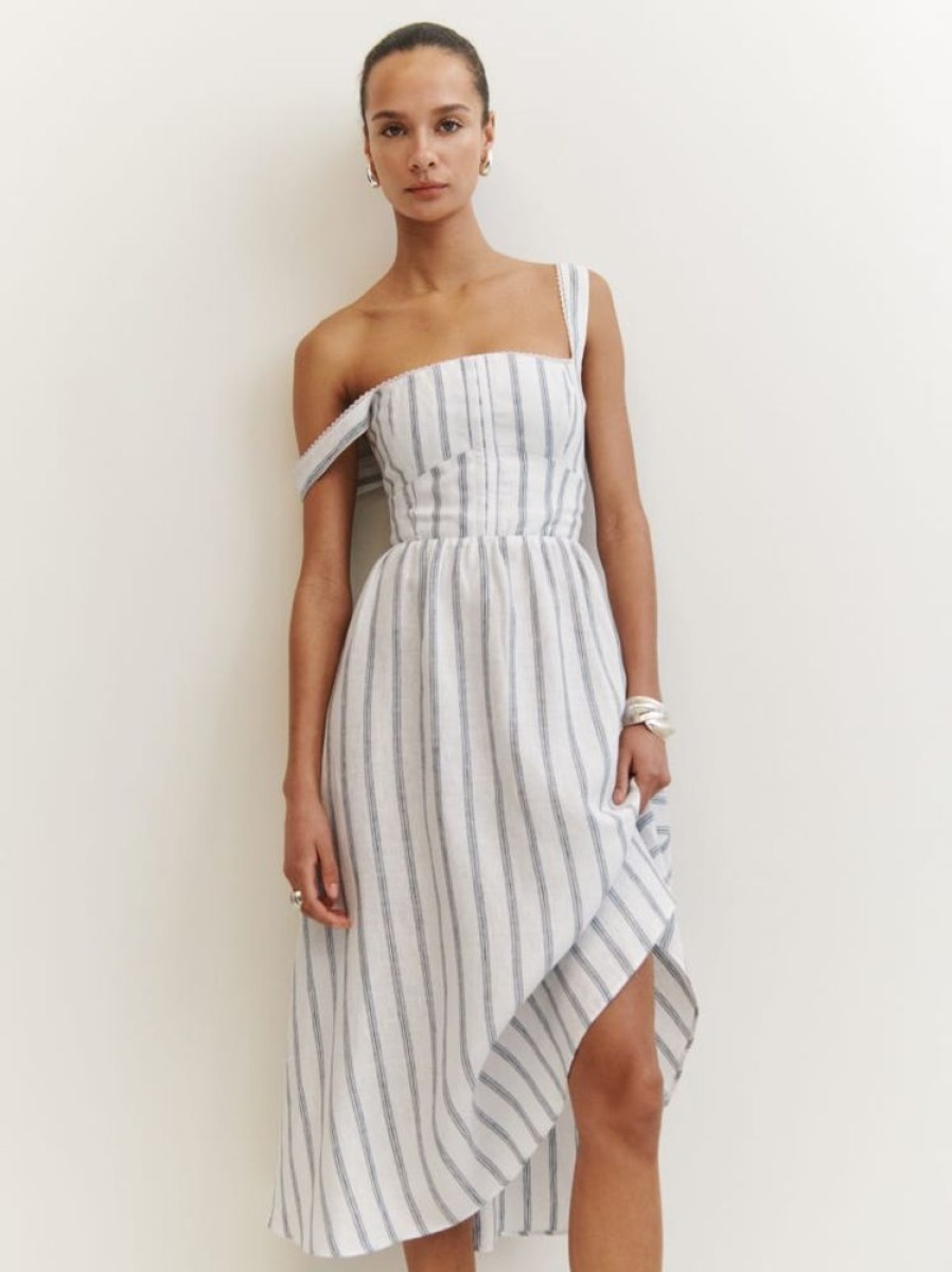 Reformation Tagliatelle Linen Dress Best