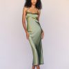 Reformation Kailyn Silk Dress Wholesale