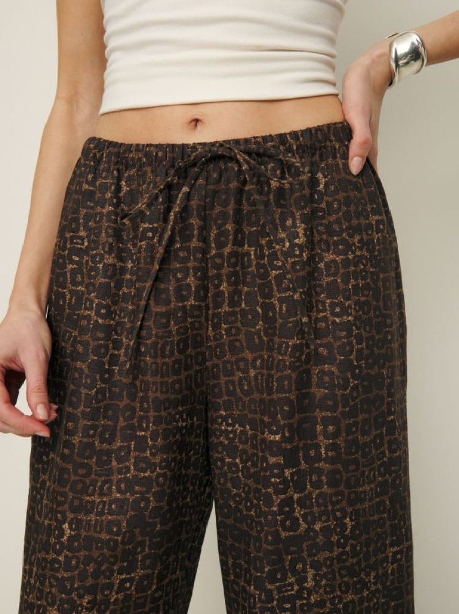 Reformation Olina Linen Pant Online