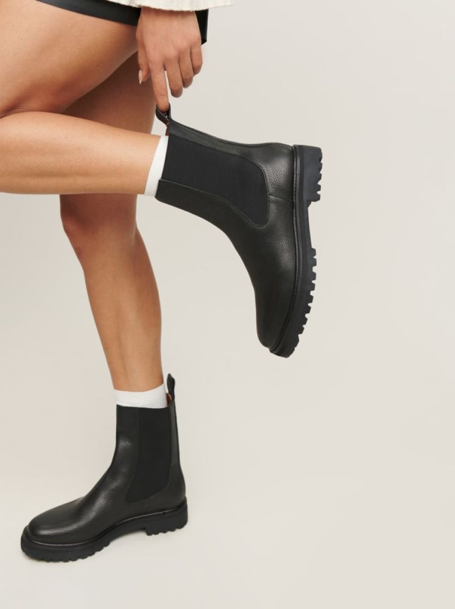 Reformation Katerina Lug Sole Chelsea Boot Best