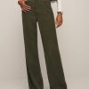 Reformation Cary High Rise Slouchy Wide Leg Corduroy Pants Hot