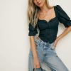 Reformation Simmie Linen Top Best