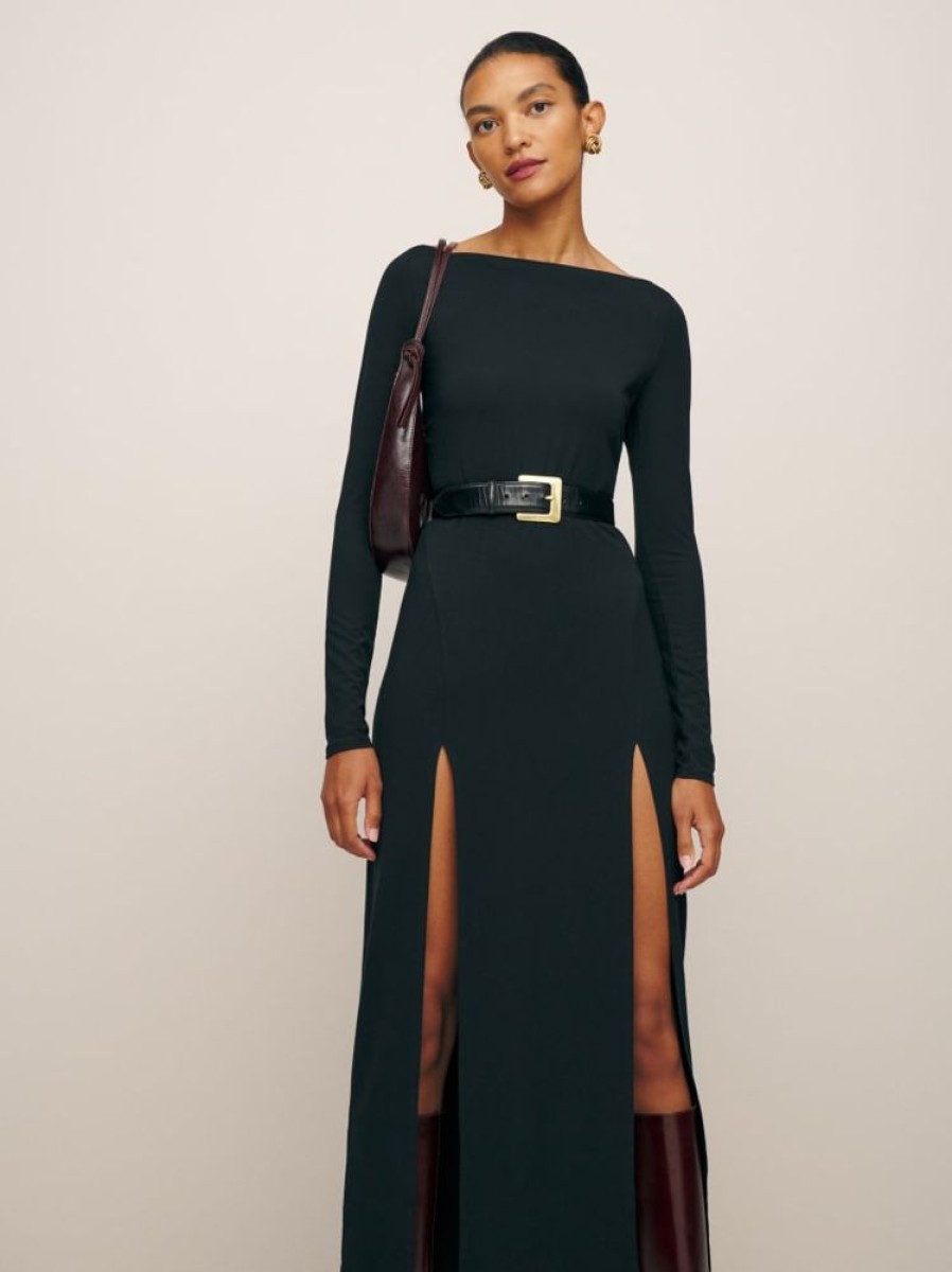 Reformation Angeline Knit Dress Clearance