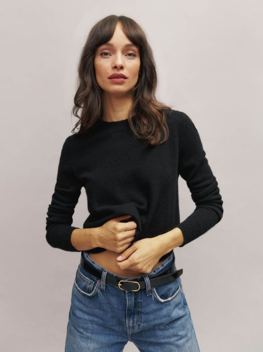 Reformation Dana Cashmere Crew Sweater Online