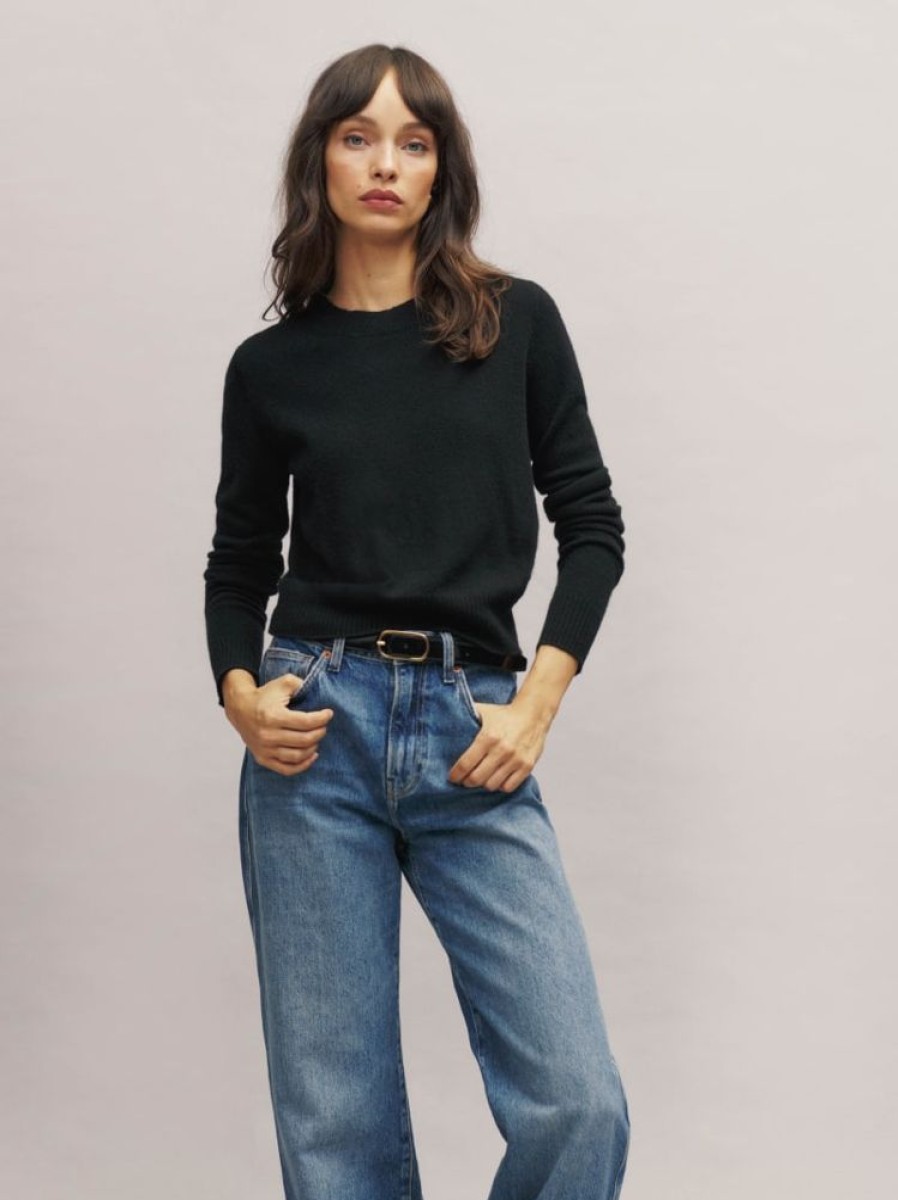 Reformation Dana Cashmere Crew Sweater Online