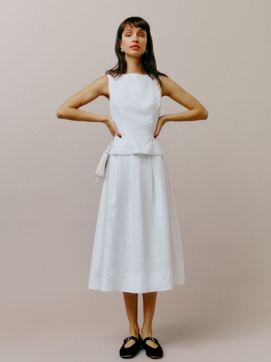 Reformation Moya Linen Two Piece Clearance