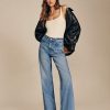 Reformation Cary High Rise Slouchy Wide Leg Jeans New