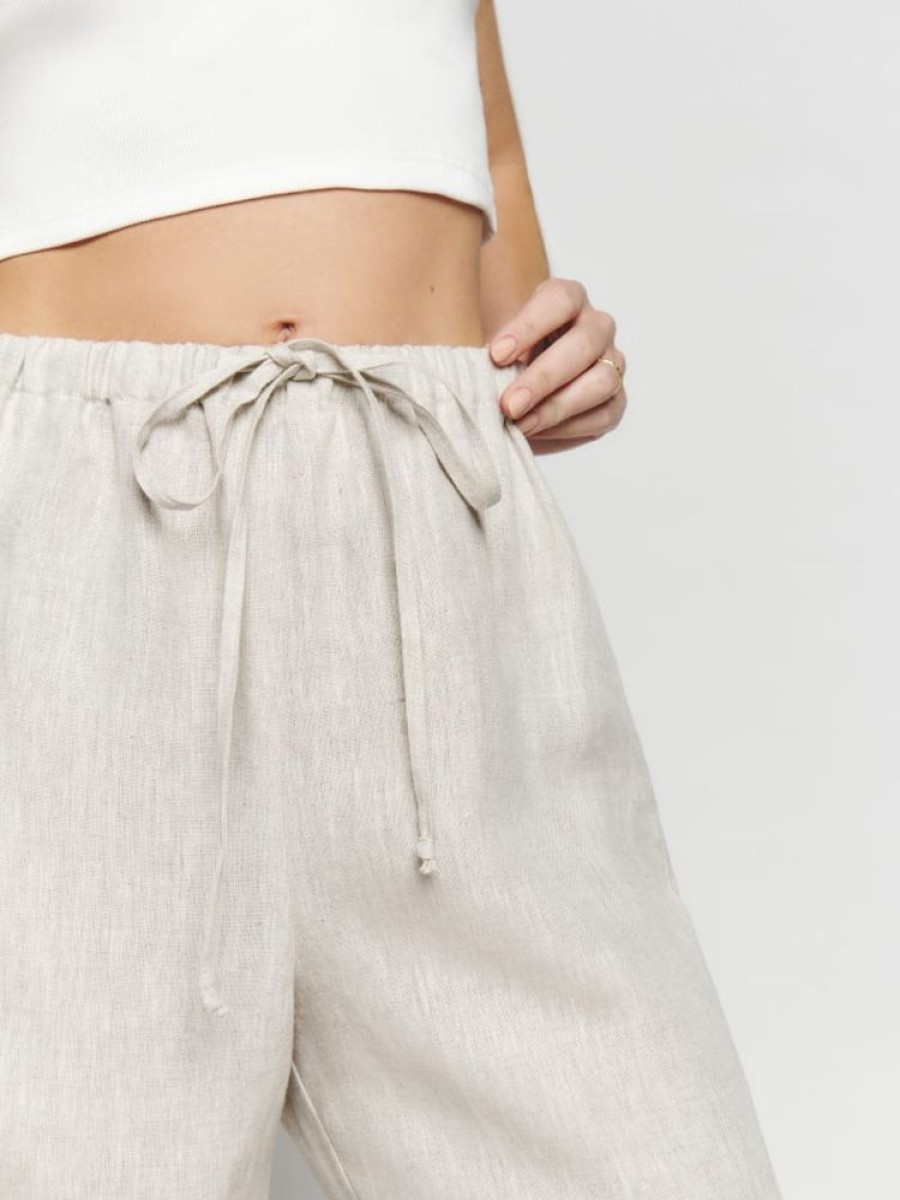 Reformation Petites Olina Linen Pant Best